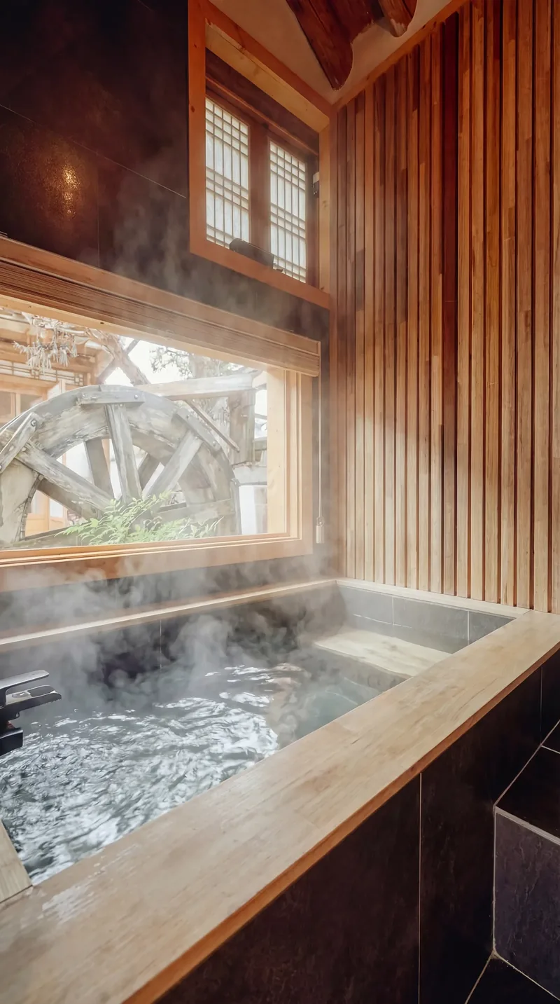 The Chae: Courtyard — Seoul, Expansive group space, communal elegance