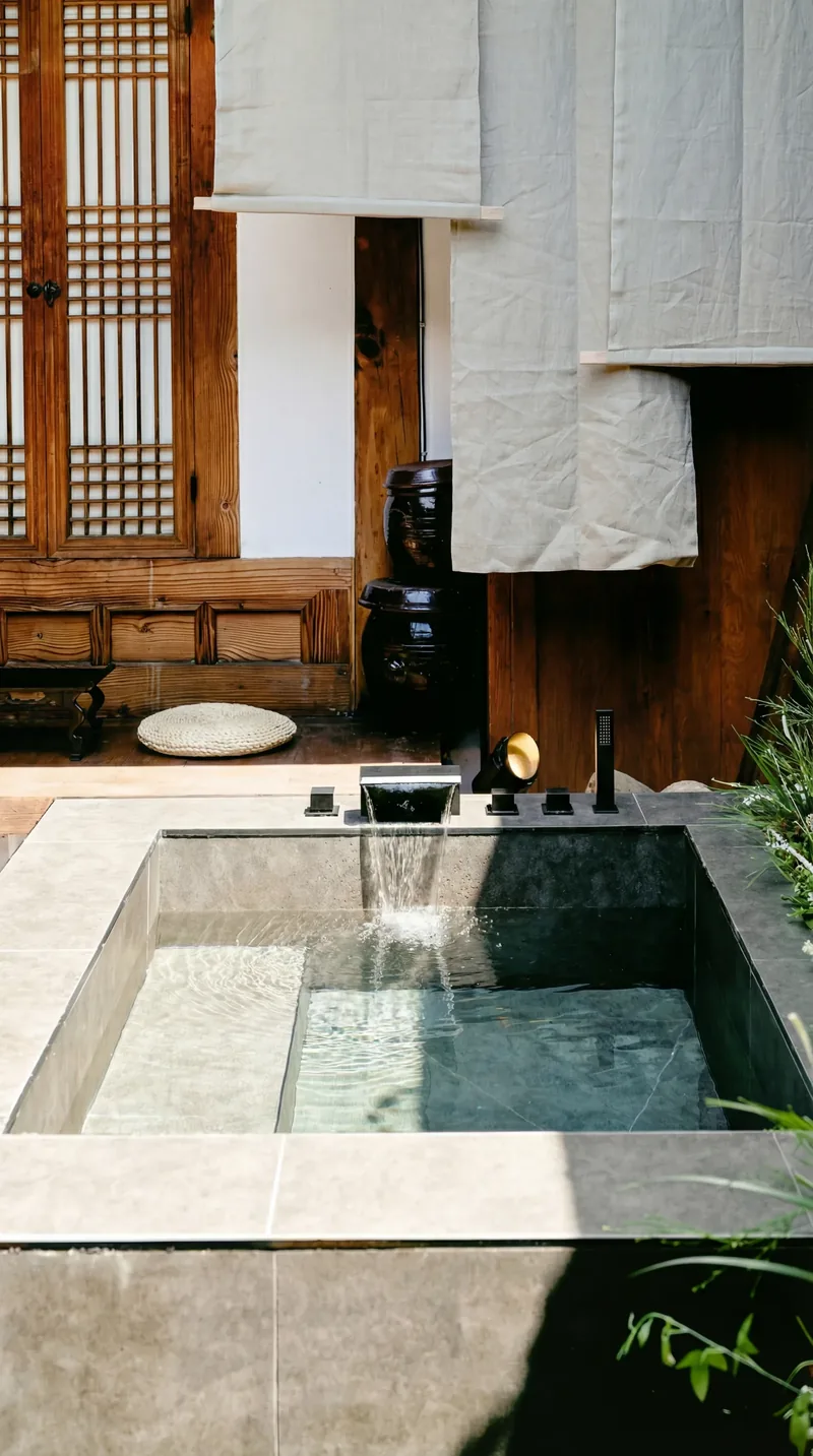 Hwawoon — Seoul, Lush, garden-centric, outdoor jacuzzi retreat